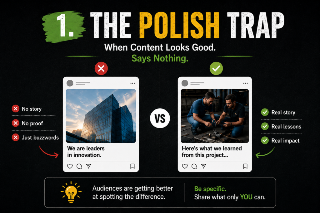 Why An Authentic Content Marketing Strategy In 2026 Beats Polish In The Age Of AI